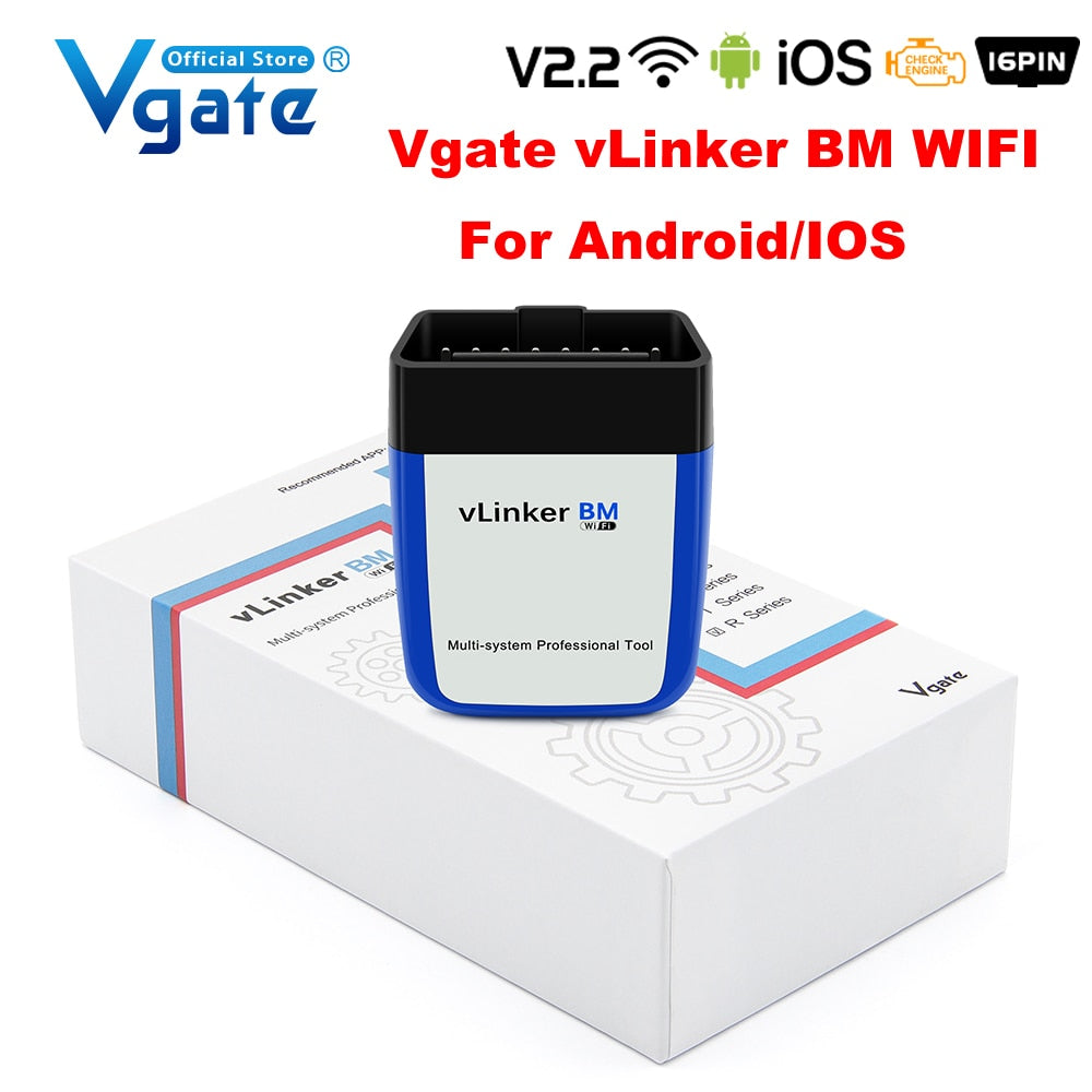 Scanner BWM - Vgate vLinker - Diagnostic Auto Scan Tool - Bimmercode