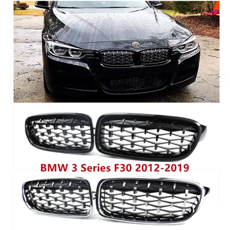 Par de grelhas dianteiras diamante - BMW F30